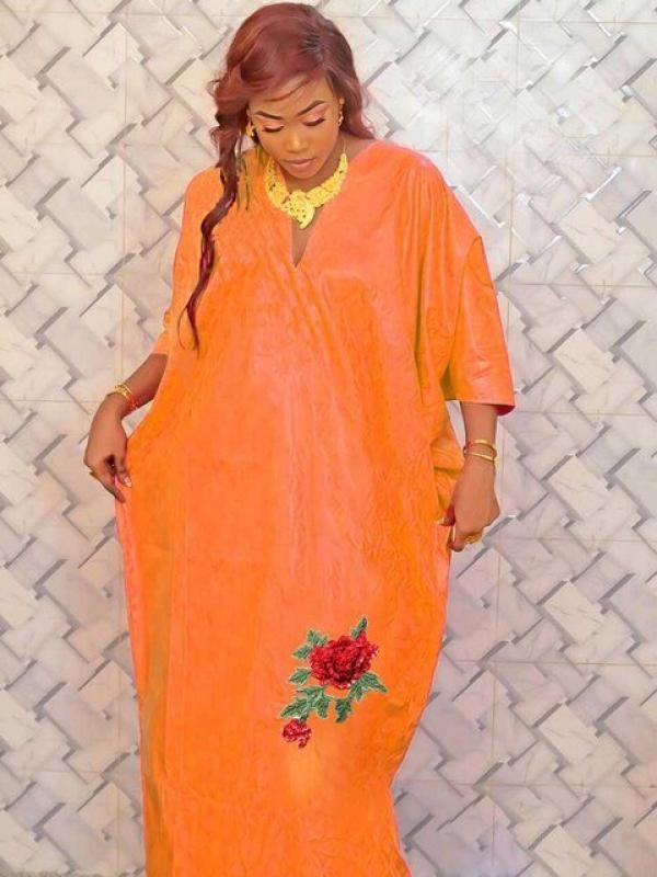 2023 Top Quality Bazin Riche Dashiki Robe For African Women Bride Traditional Wedding Free Size Bazin Riche Long Dresses