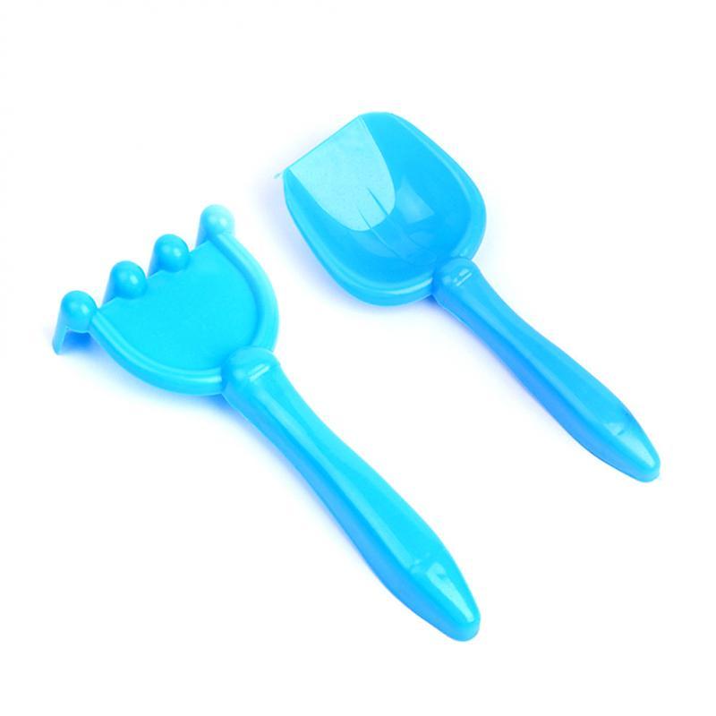 2Pcs /set Summer Beach Toys For Kids Sand Water  Children Beach Toy Sandbeach Kids Beach Castle Spade Shovel Rake Water Tool