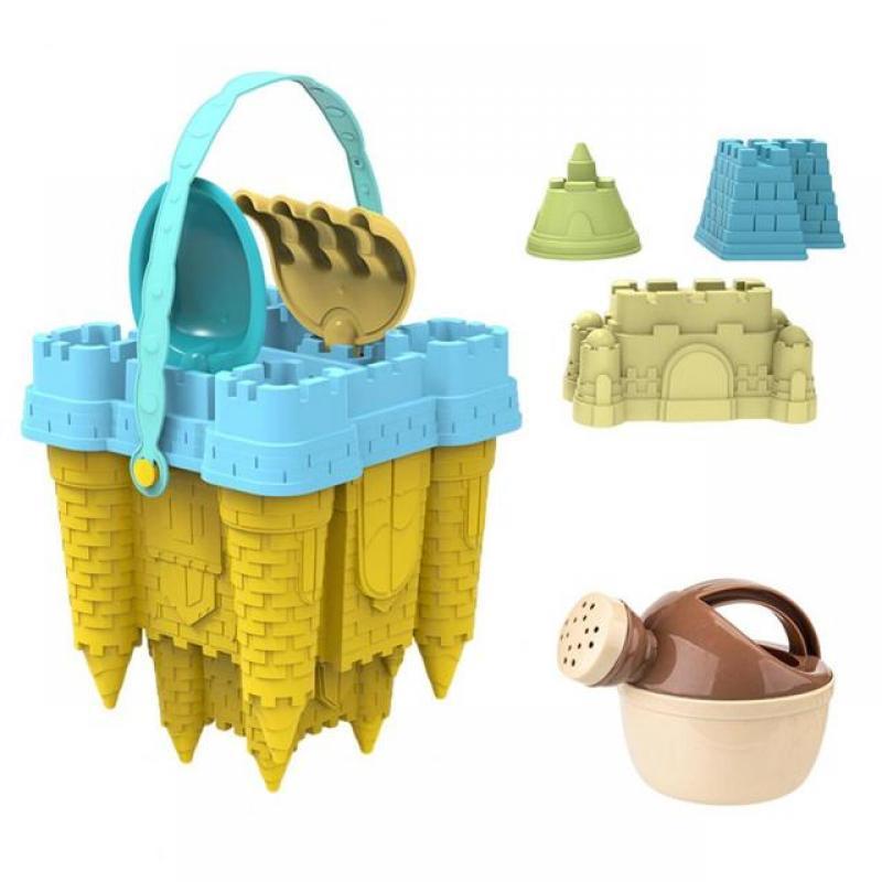 1 Set Useful Sand Beach Toy Burr Free Kid Beach Toy Wide Application Castle Molds Toddler Baby Beach Sand Toys  Multipurpose