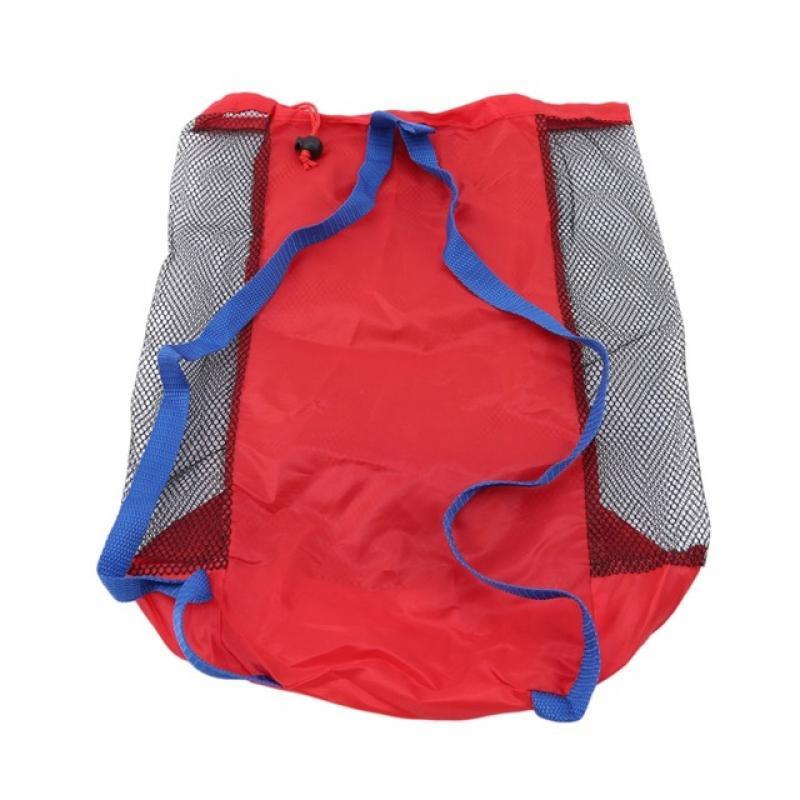 Portable Baby Sea Storage Mesh Bags for Children Kids Beach Sand Toys Net Bag Water Fun Sports Bathroom Clothes Towels Backpacks