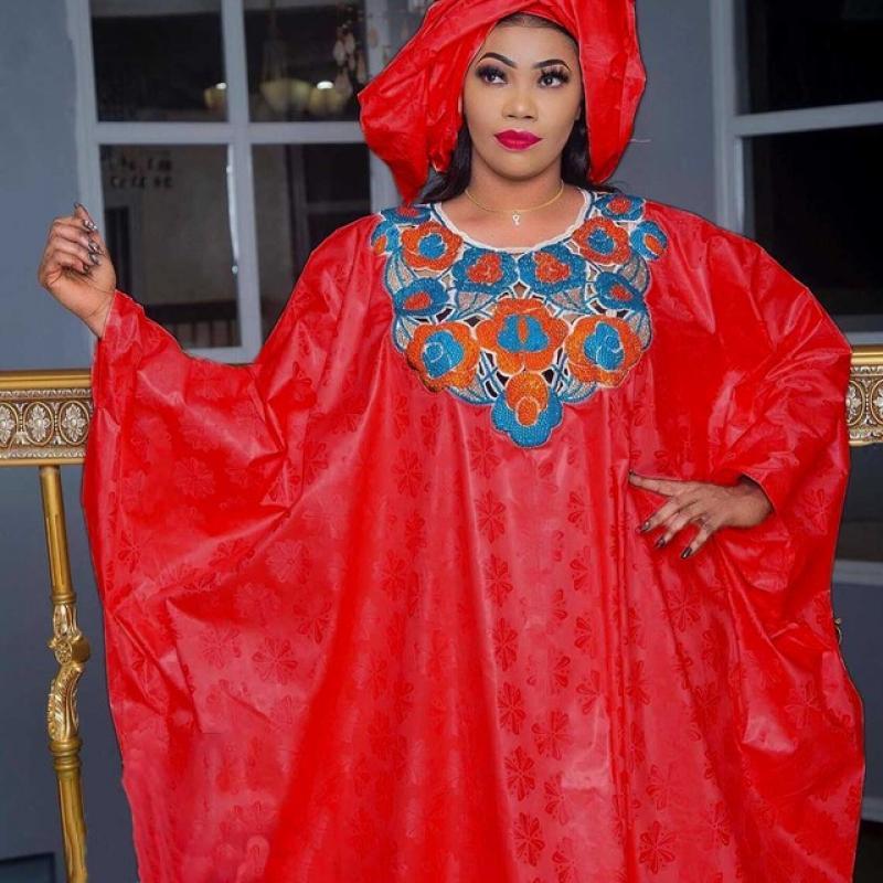 African Dresses For Women Turkey Party Dresses Bazin Riche Evening Gowns Long Dashiki Robe Top Quality Outfits Bazin Clothing