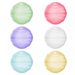6pcs/lot Play Water Toys Children's Water Splashing Silicone Water Balloon Water Injection Repeatable Water Burst Ball Play Game