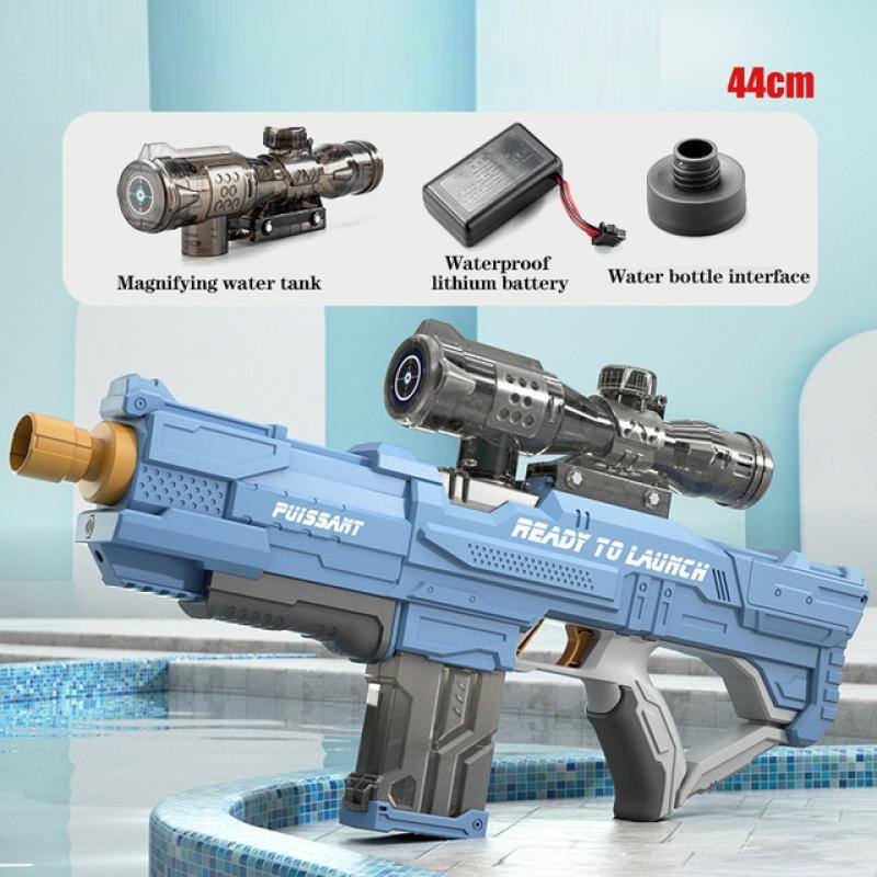 Full Automatic Electric Water Gun High-Tech Large Capacity Water Blaster Soaker for Kid and Adult for Summer Beach Party Toy Gun
