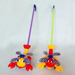 Baby Cartoon Baby Walker Cart Airplane Toy Kids Ride On Toy Gift For 1-3years Old Children For Learning Walk Drag Plane Car