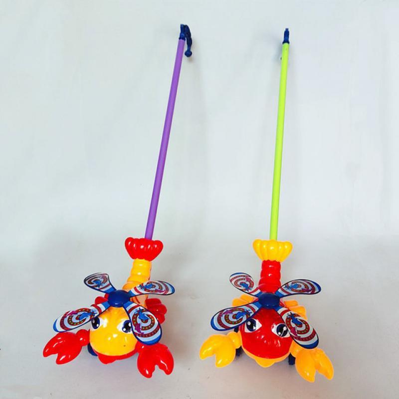 Baby Cartoon Baby Walker Cart Airplane Toy Kids Ride on Toy Gift for 1-3years old Children for Learning Walk Drag Plane Car