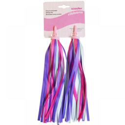 2pcs Bicycle Handlebar Colorful Tassel Streamers Tassel Ribbons Cycling Accessories Kids Scooter Bike Decor Ribbon