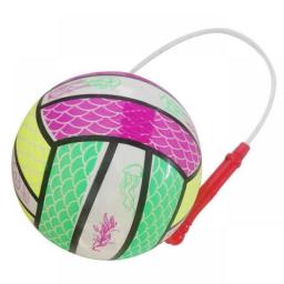 Kid Toy LED Luminous Flashing Sport Fitness Portable Inflatable Throwing Bouncy Ball Kids Educational Toys For Children Gifts