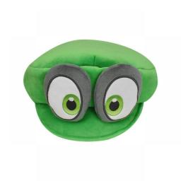 Unisex Super Caps Luigi Cosplay Cap Anime Hat Super Bros Caps Plush Hats Green And Red Color Adult Hat
