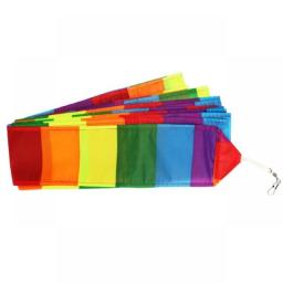 Kite Tail Long Tube Tail For Single String Kite Stunt Kites Accessories Outdoor Sport Flying Windsock Rotary & Anti-Tear