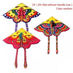 1M Flat Eagle Kite With 50 Meter Kite Line Children Flying Bird Kites Windsock Outdoor Toys For Kids Gift Garden Cloth Toy