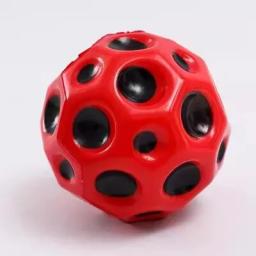 Bouncy Balls Rubber High Bouncing Balls For Kids Sensory Fidget Toys Stress Relief Hole Ball Sports Training Ball Outdoor Games