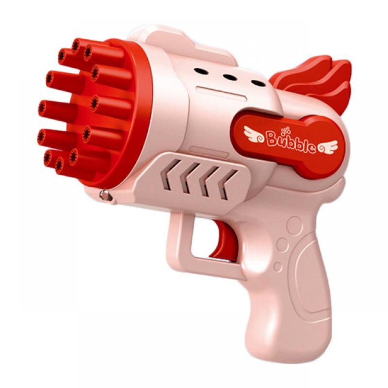 Electric Bubble Machine Children Gift Kid Toys Bubble Guns Toys Producing Dense Soap Bubbles with Non-slip Handle