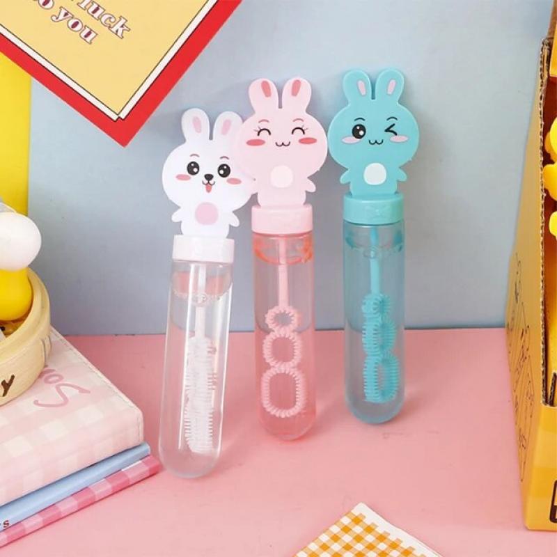 Cartoon Bubble Wand Bubbles For Children Wand Outdoor Interactive Toys Automatic Bubble Machine Bubble Toys