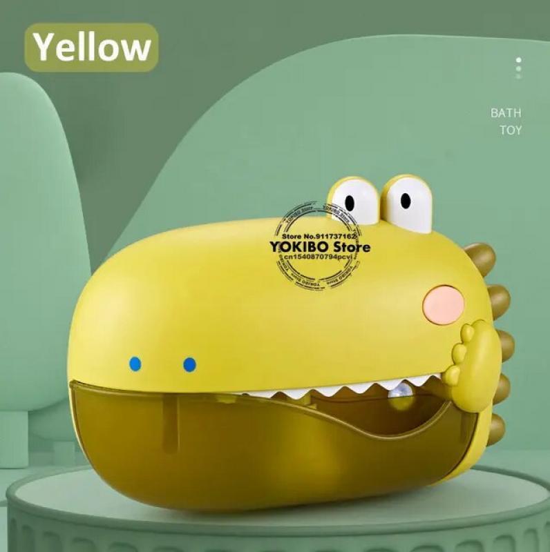 Baby Bath Toys Bubble Machine Crabs Frog Music Kids Bath Toy Bathtub Soap Automatic Bubble Maker Baby Bathroom Toy for Children