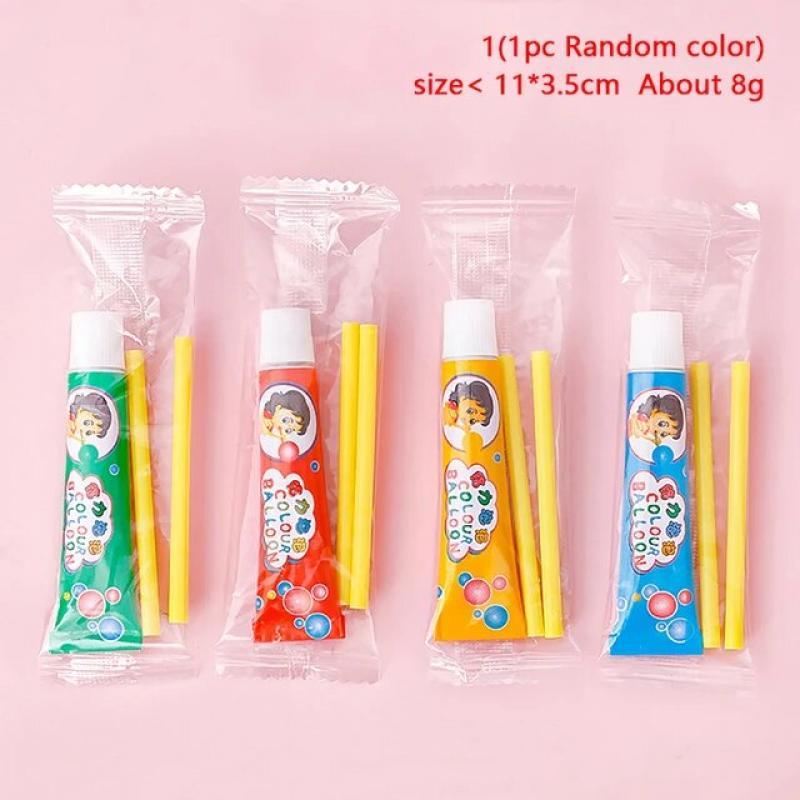 Funny Bubble Glue Colorful Plastic Bubble Blowing Toys Kids Interactive Bubble Toy For Outdoor Play Props