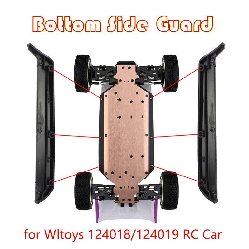 RC Car Bottom Edge Assembly for Wltoys 1:12 Scale 124018 124019 Remote Control Vehicle Replacement Parts