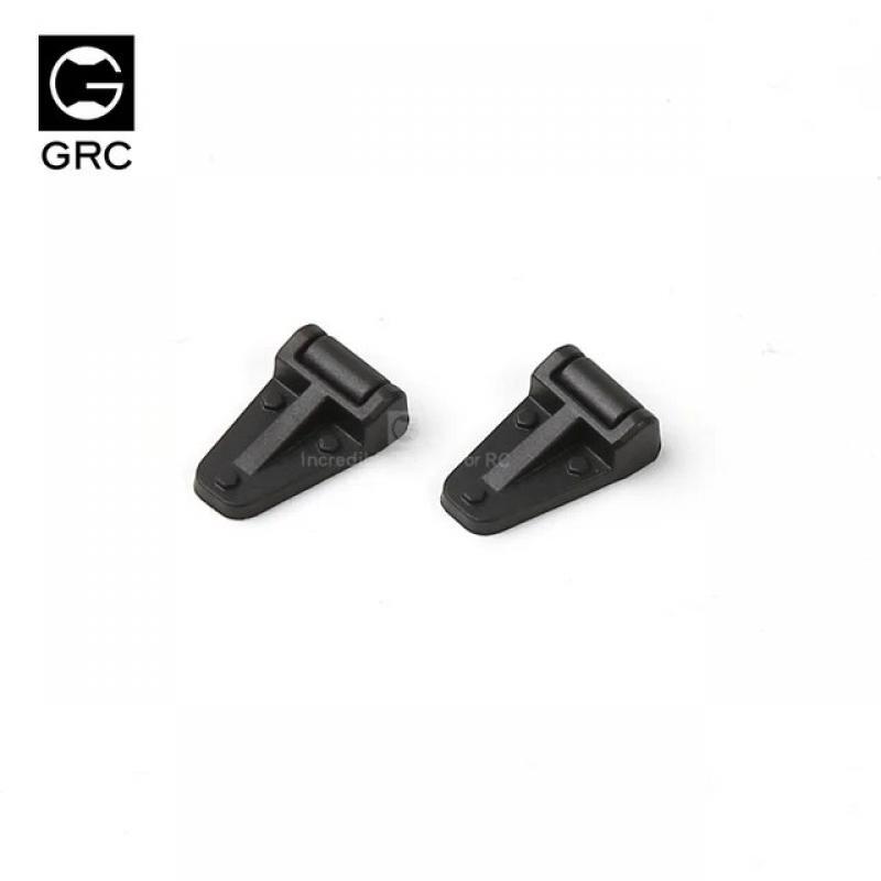GRC Rubber Cover Hinge Fuel Tank Port Air Intake Cover Door Handle for 1/10 RC Crawler Car Traxxas TRX4 Defender BRONCO Parts