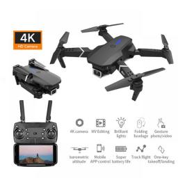 High -Power Remote Control Aircraft For Travel Aerial Photography Adult Children Toys 4K Pixel Camera WIFI Folding Airplane