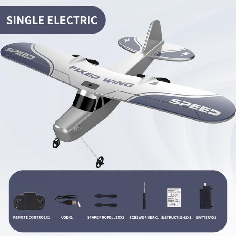 2.4G TY9 RC Glider With LED Hand Throwing Wingspan Remote Control Plane Model Electric Aldult Professional Drone Toys for boys