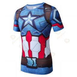 3D Superhero Printed T-shirt Short Sleeve Kids Boys Girls Casual Tops Tees Toddler Children Colorful Crewmate T Shirt