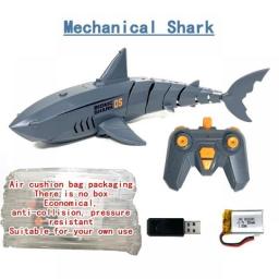 Robot Whale Shark Toy For Kids Snake Remote Control Sharks Electric Toys RC Animals Robots Boys Children Bath Fish Pool Swim Car