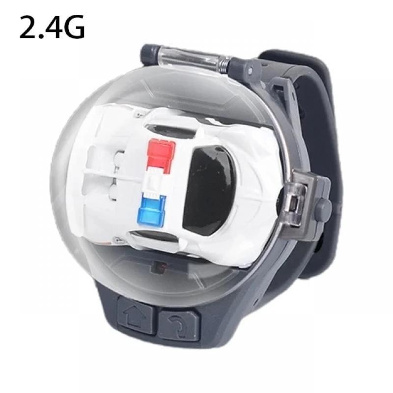 Children Mini RC Car Watch Toys With LED Lights 2.4G Watch Rabbit Dog Crab Racing  RC Car Girls Boys Birthday Gift Toys