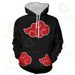 Kids Naruto Hoodie Kakashi Print Hatake Sasuke 3D Hooded Pullover Cosplay Harajuku Casual Tracksuit Cool Autumn Hoody Tops