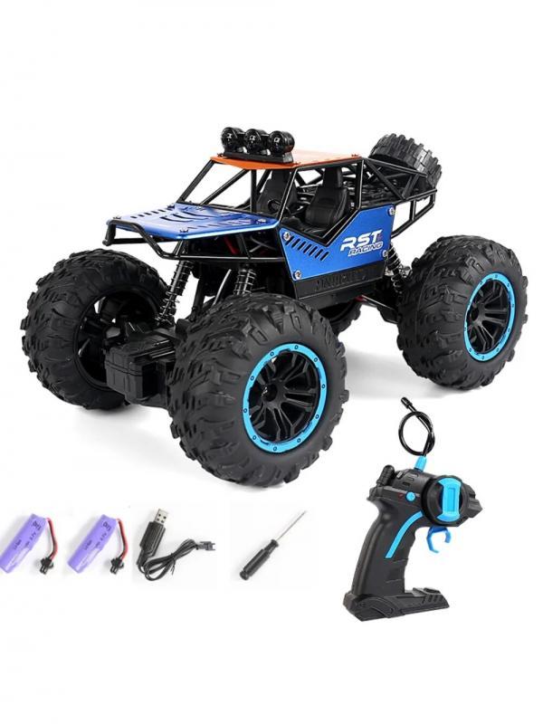 RC Car Electric Radio Remote Control Cars 1:18  Buggy Off-Road Control Trucks with Led Lights Boys Toys for Children Kids