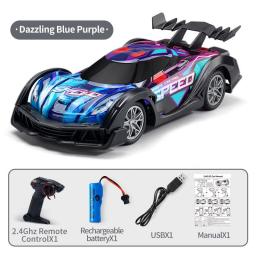 2.4G High Speed Drift Rc Car 4WD Toy Remote Control Model GTR Vehicle Car RC Racing Cars Toys For Children Christmas Kids Gifts