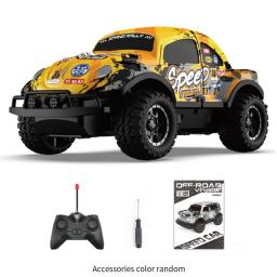 New Illuminated Off-Road Drift Vehicle Beetle Remote Control Vehicle Non Charged Children's Toy Car