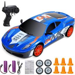 2.4G Drift Rc Car 4WD RC Drift Car Toy Remote Control GTR Model AE86 Vehicle Car RC Racing Car Toy For Children Christmas Gifts