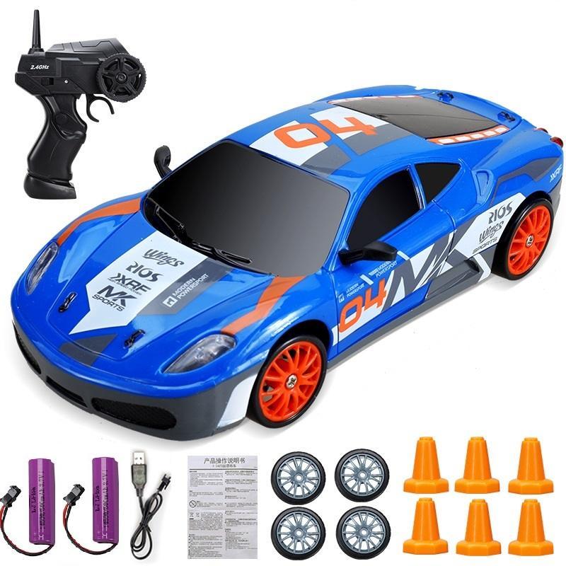 2.4G Drift Rc Car 4WD RC Drift Car Toy Remote Control GTR Model AE86 Vehicle Car RC Racing Car Toy for Children Christmas Gifts