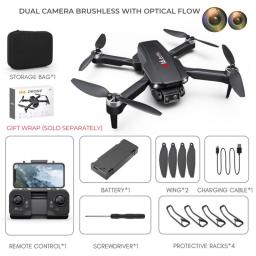 H16 Mini RC Foldable Drone With Camera Wifi Fpv Brushless Photography Quadcopter Professional Drones Toys For Children 14Y+