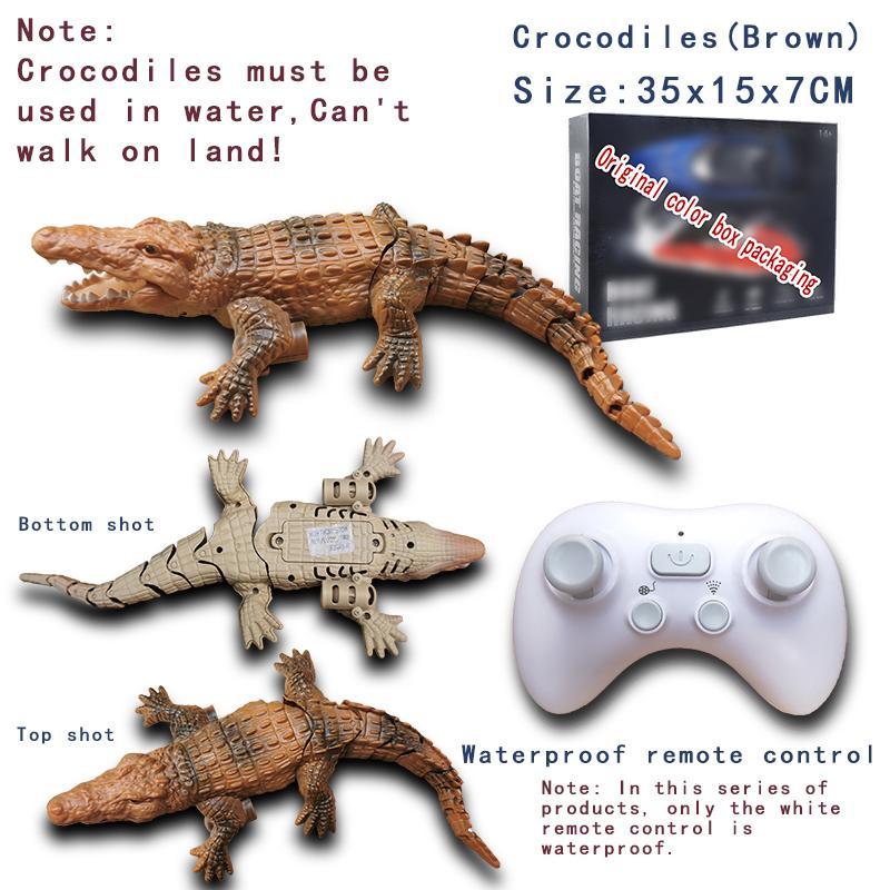 Rc Animal Robot Simulation Shark Electric Prank Toy for Children Boy Kids Pool Water Swimming Submarine Boat Remote Control Fish