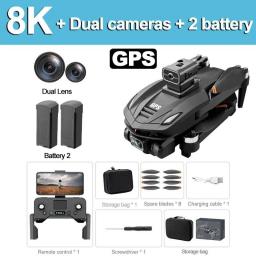 8K HD GPS Dual Camera Drone RC 3000m Intelligent Obstacle Avoidance Aerial Photography Quadcopter For Xiaomi Outdoor Travel