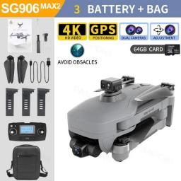 ZLL SG906 MAX2 Drone 4K Professional HD Camera FPV Dron SG906 Max3 5G GPS 3-Axis Gimbal Laser Obstacle Avoidance RC Quadcopter