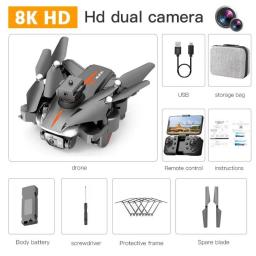 2024 NEW P11 Pro Drone Brushless Motor Dual 8K ESC Professional WIFI FPV Obstacle Avoidance Four-Axis Folding Rc Quadcopter Toys