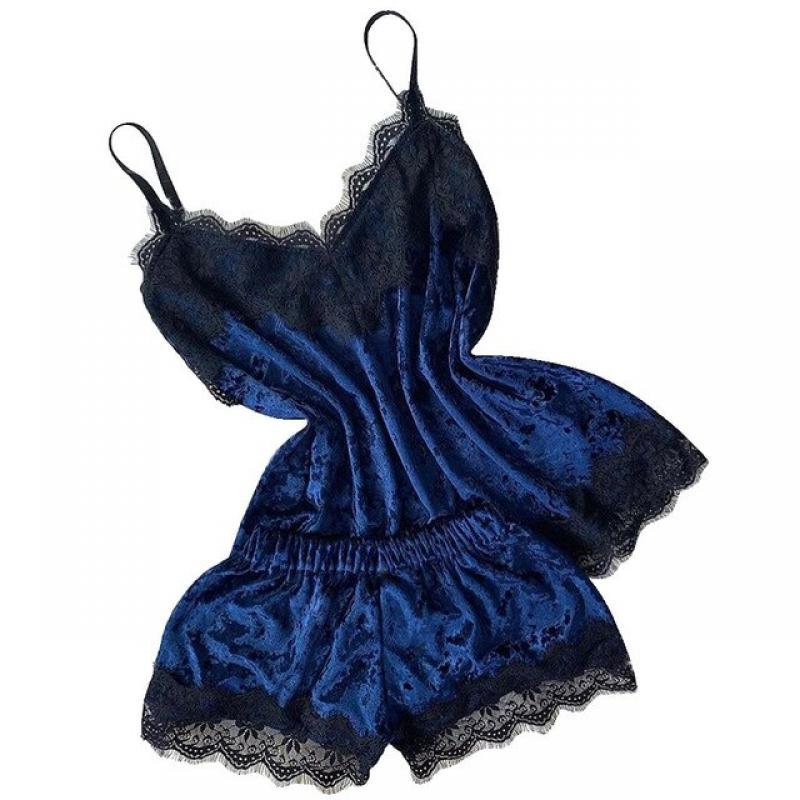 summer Sexy Lingerie Set Women's Pajama Nightwear Cute Cami Top and Shorts Pijama Sleepwear Pajamas for Women Sleep Tops