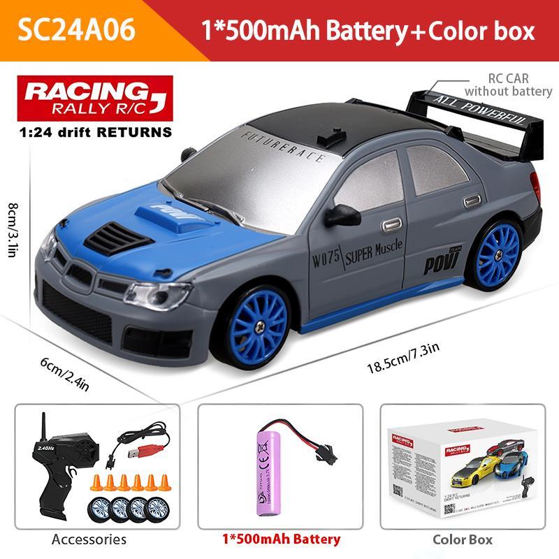 2.4G Remote Control Car Four -Wheel Drive RC Drifting High -Speed Charging Electric Car Children's Boy Remote Control Car Toy