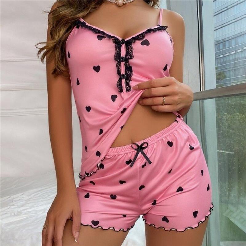 Waffle 2PCS Pajamas Set Women Autumn Winter Sleepwear Nightwear Casual Sleep Set Loose Soft Bathrobe Long Sleeve Shirt & Shorts