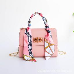 Silk Scarf Portable Small Square Bag Women Handbags Small Bag Women's Shoulder Bag Ladies Hand Bags  Bag For Women