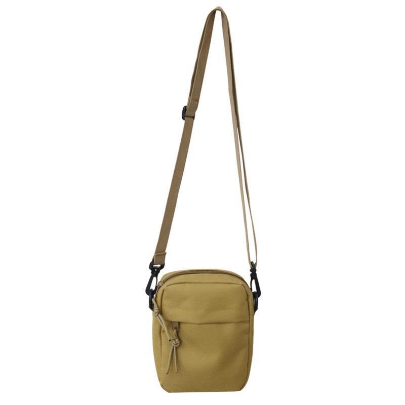 Men's Shoulder Bag INS Trend Waterproof Small Bag Mobile Phone For Women Man's Messenger Bags Mini Nylon Crossbody Square Bags