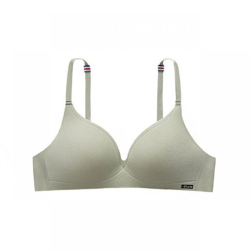 Logirlve Seamless Bra Women Brassiere Bralette Sexy Breathable Female Solid Color Lingerie Wireless Bras for Girl AB Small Cup