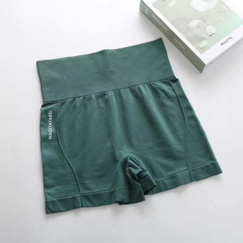 Women High Waist Workout Yoga Shorts Sports Seamless Fitness Scrunch Butt Running Sport Gym Comfortable Leggings