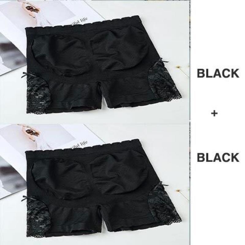 Women's Lace Safety Trousers Summer Ice Silk Outer Wear Thin Section High Waist Belly Lifting Hip Bottoming Shorts