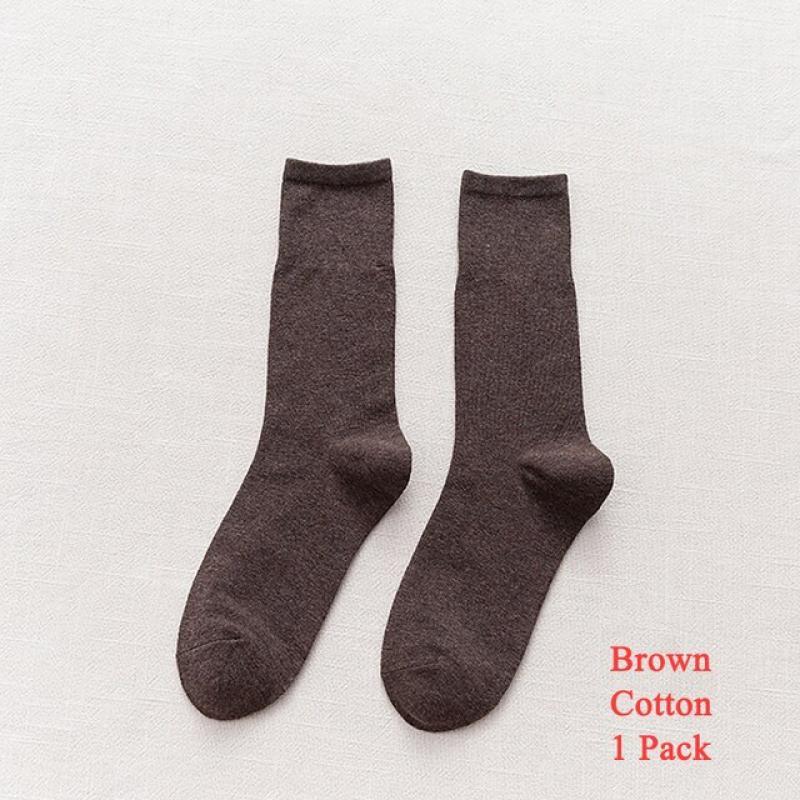 Elegant Cotton Socks Women 12 Pure Candy Colors Black Purple Beige Yellow Casual Harajuku Streetwear Spring Summer Autumn 1 Pack