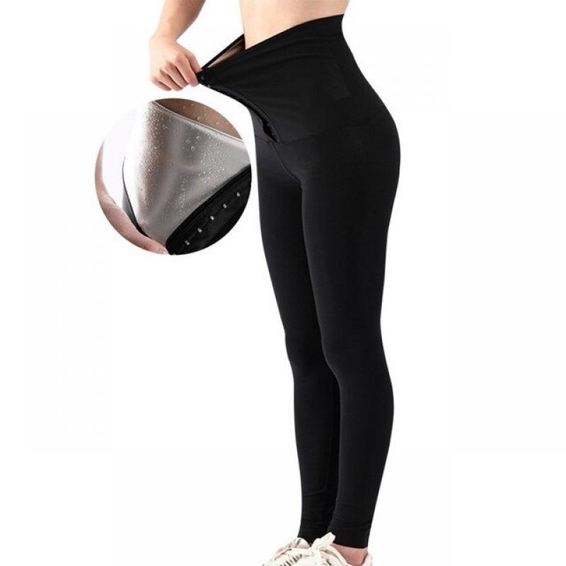 Body Shaper Sauna Suits Sweat Slimming Pants Waist Trainer Weight Loss Shapewear Thigh Tummy Slimming Workout Sauna Leggings
