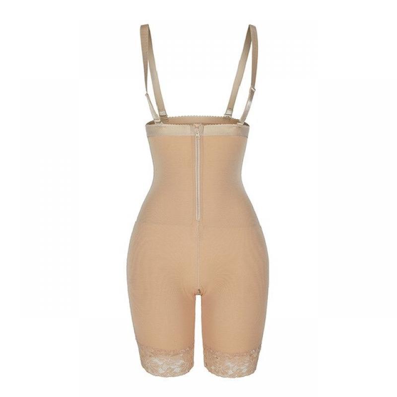 High Compression Waist Trainer Full BodyShaper Underbust Slim Sheath Corset Girdle Butt Lifter Bodysuit Women Colombianas
