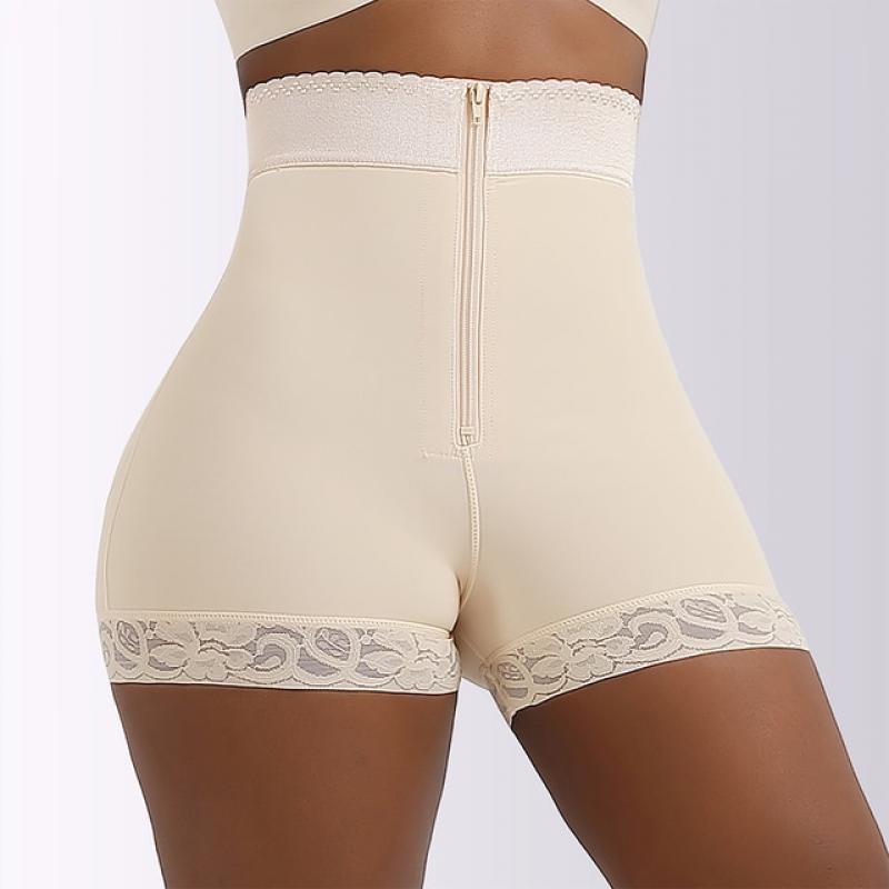 Fajas Colombian Girdle Waist Trainer Double Compression BBL Shorts Tummy Control Sheath Slimming Flat Stomach Modeling Belt