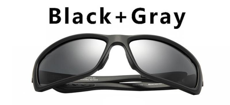 Vintage Polarized Sunglasses Men Kanaio Coast Brand Sports Driving Sun Glasses For Male Square Goggle UV400 Gafas